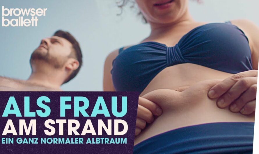 Als Frau am Strand